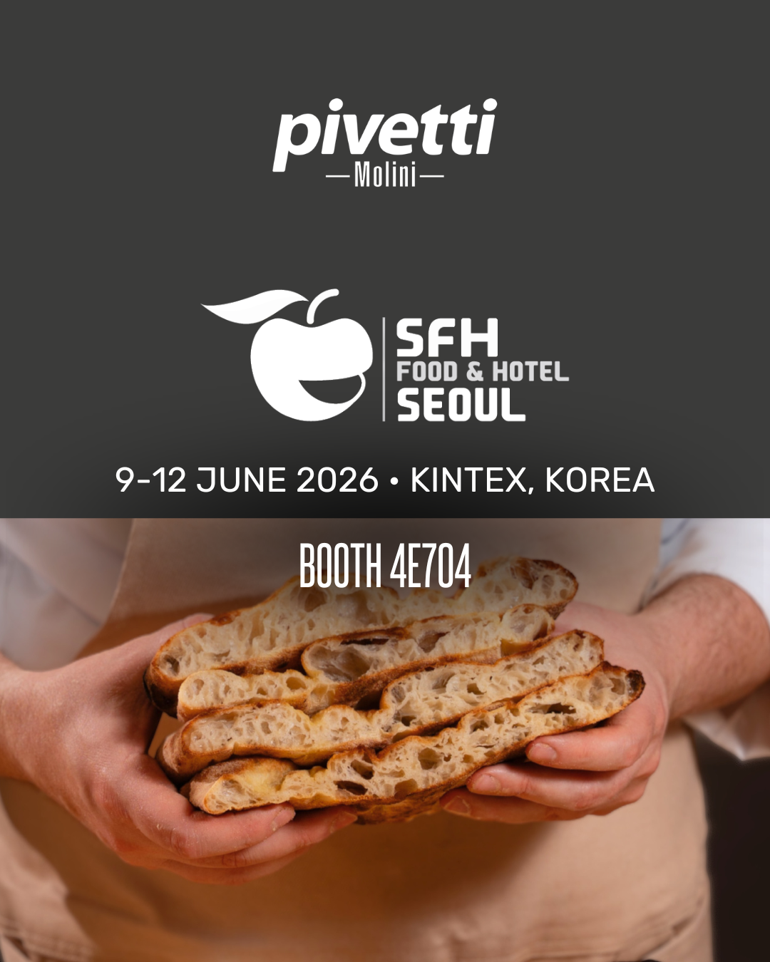 Seoul Food & Hotel 2026 - Molini Pivetti Seoul Food & Hotel 2026 - Molini Pivetti